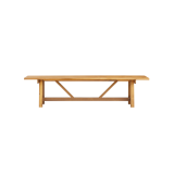 Banc de jardin en acacia massif alba