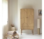 Bahut en Mindi L 90 cm Otho