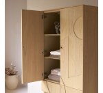Bahut en Mindi L 90 cm Otho