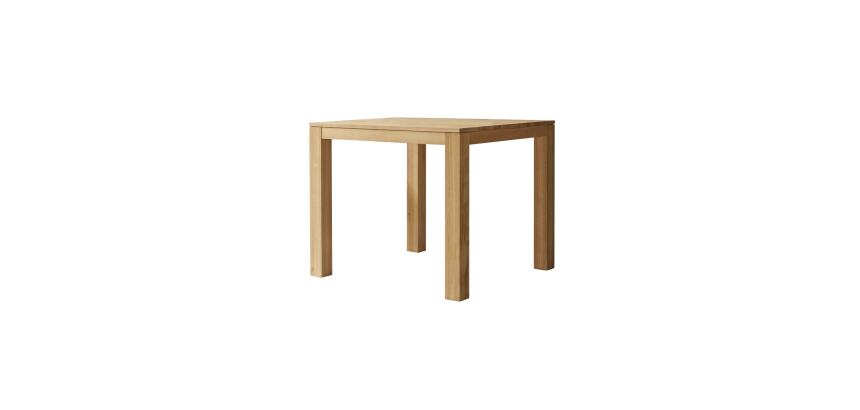 Table carrée Edene en teck massif L 90 x P 90 cm,  2 à 4 personnes