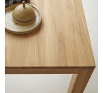 Table carrée Edene en teck massif L 90 x P 90 cm,  2 à 4 personnes
