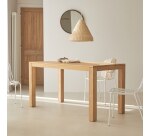Table rectangulaire Edene en teck massif L 150 x P 75 cm, 6 personnes