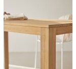 Table rectangulaire Edene en teck massif L 150 x P 75 cm, 6 personnes