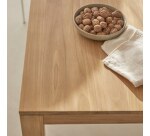 Table rectangulaire Edene en teck massif L 150 x P 75 cm, 6 personnes
