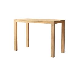 Table haute Edene en bois de teck massif L 150 x P 75 cm