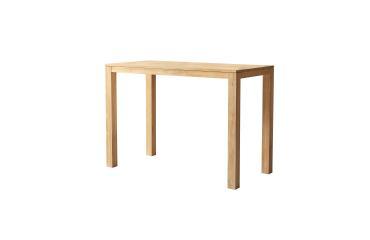 Table haute Edene en bois de teck massif L 150 x P 75 cm