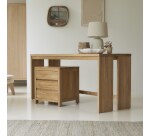 Caisson de rangement en chêne 55 cm Edene