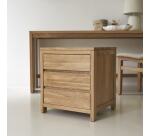 Caisson de rangement en chêne 55 cm Edene