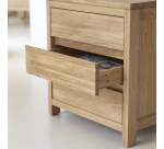 Caisson de rangement en chêne 55 cm Edene