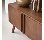 Meuble tv en acacia massif 150 cm niels