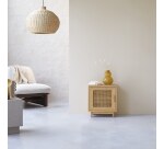 Chevet en orme massif et cannage luis