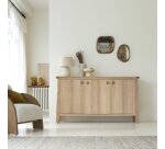 Buffet en chêne massif 180 cm Volute