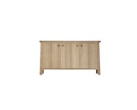 Buffet en chêne massif 180 cm Volute