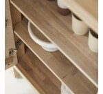 Buffet en chêne massif 180 cm Volute