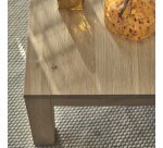 Table basse carrée Edene en chêne massif