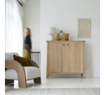 Buffet en chêne massif 125 cm Volute