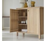 Buffet en chêne massif 125 cm Volute