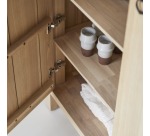 Buffet en chêne massif 125 cm Volute