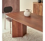 Table Suzanne en acacia massif 6 personnes