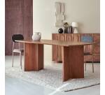 Table Suzanne en acacia massif 6 personnes
