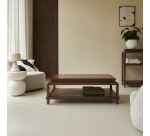 Table basse rectangulaire Achille en acacia massif
