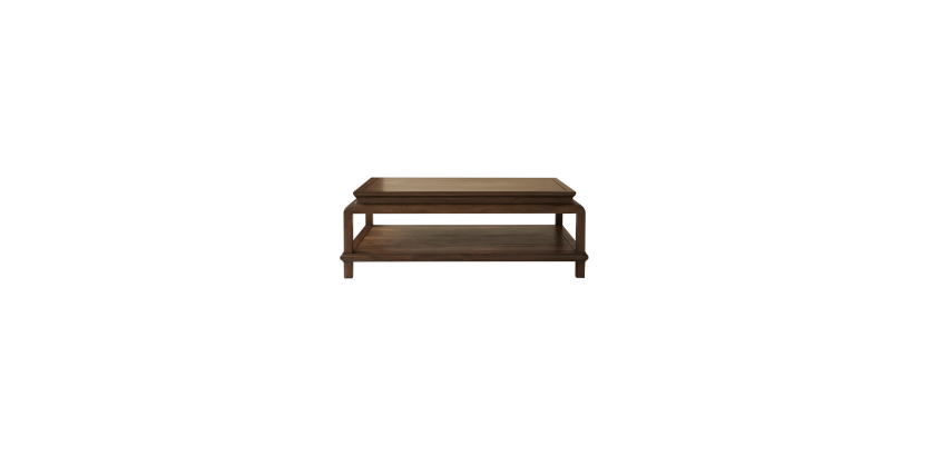 Table basse rectangulaire Achille en acacia massif