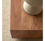 Chevet en acacia massif 2 tiroirs olga