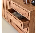 Buffet en acacia massif 200 cm olga