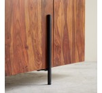 Meuble TV Honorine en palissandre massif 170 cm