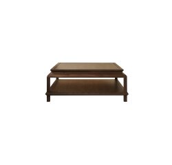Table basse carree Achille en acacia massif