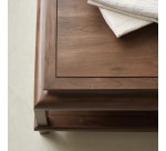 Table basse carree Achille en acacia massif