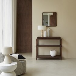 Console en acacia massif 100 cm achille
