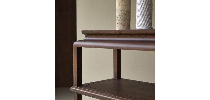 Console en acacia massif 100 cm achille