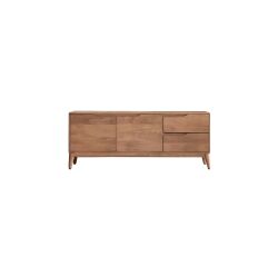 Meuble TV Gabrielle en manguier massif 140 cm