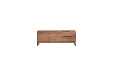 Meuble TV Gabrielle en manguier massif 140 cm