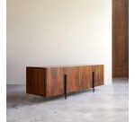 Buffet bas en palissandre massif 165 cm honorine