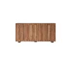 Buffet Olga en acacia massif H 88 x L 182 x P 45 cm