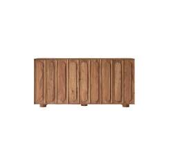 Buffet Olga en acacia massif H 88 x L 182 x P 45 cm