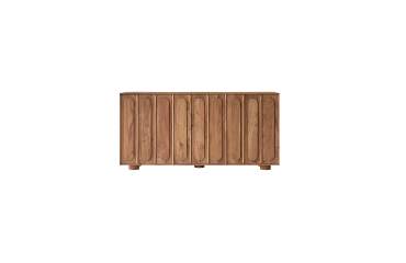 Buffet Olga en acacia massif H 88 x L 182 x P 45 cm