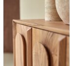 Buffet Olga en acacia massif H 88 x L 182 x P 45 cm