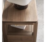 Chevet en noyer massif 1 tiroir arto