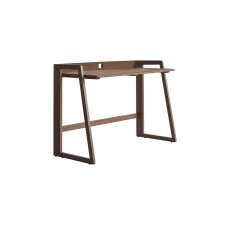 Bureau pliable en teck massif fonce philip