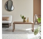 Table basse Arto en noyer massif