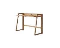 Bureau pliable en teck massif clair philip