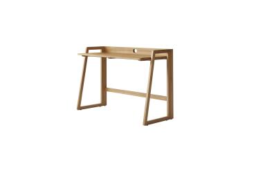 Bureau pliable en teck massif clair philip