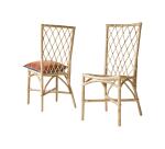 Chaise en tiges de rotin Zélie