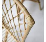 Chaise en tiges de rotin Zélie
