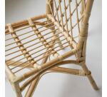 Chaise en tiges de rotin Zélie