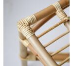 Chaise en tiges de rotin Zélie
