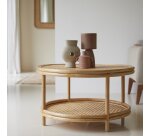 Table basse Ella en rotin